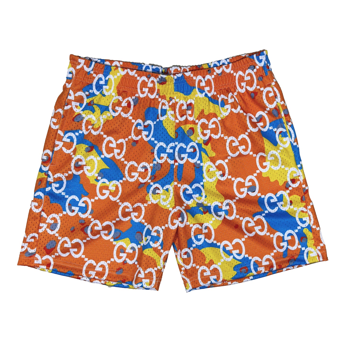 GG Orange Camo Mesh Short (Size 3XL)