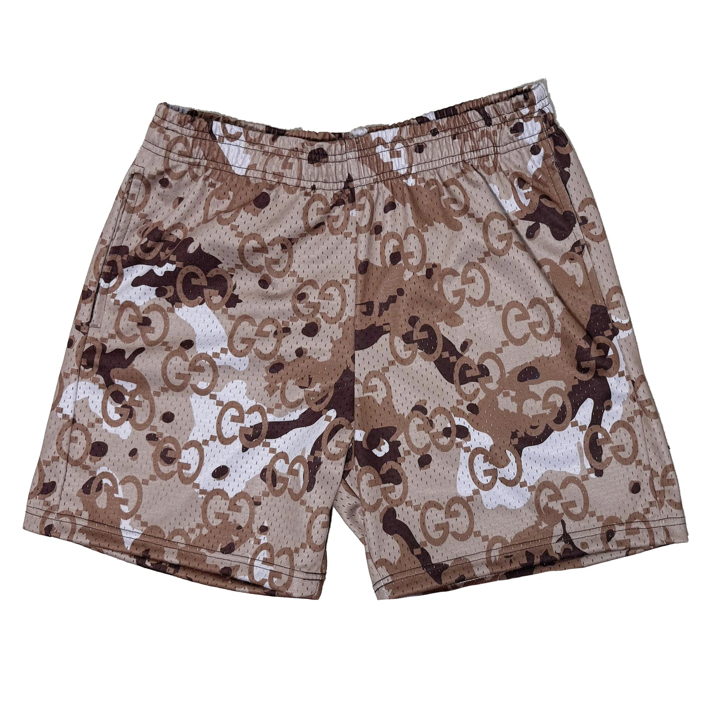 GG Desert Camo Mesh Shorts