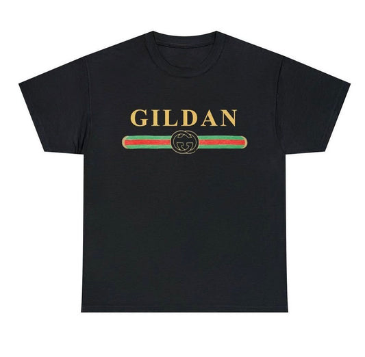 Black Gucci Gildan T Shirt (Size M)