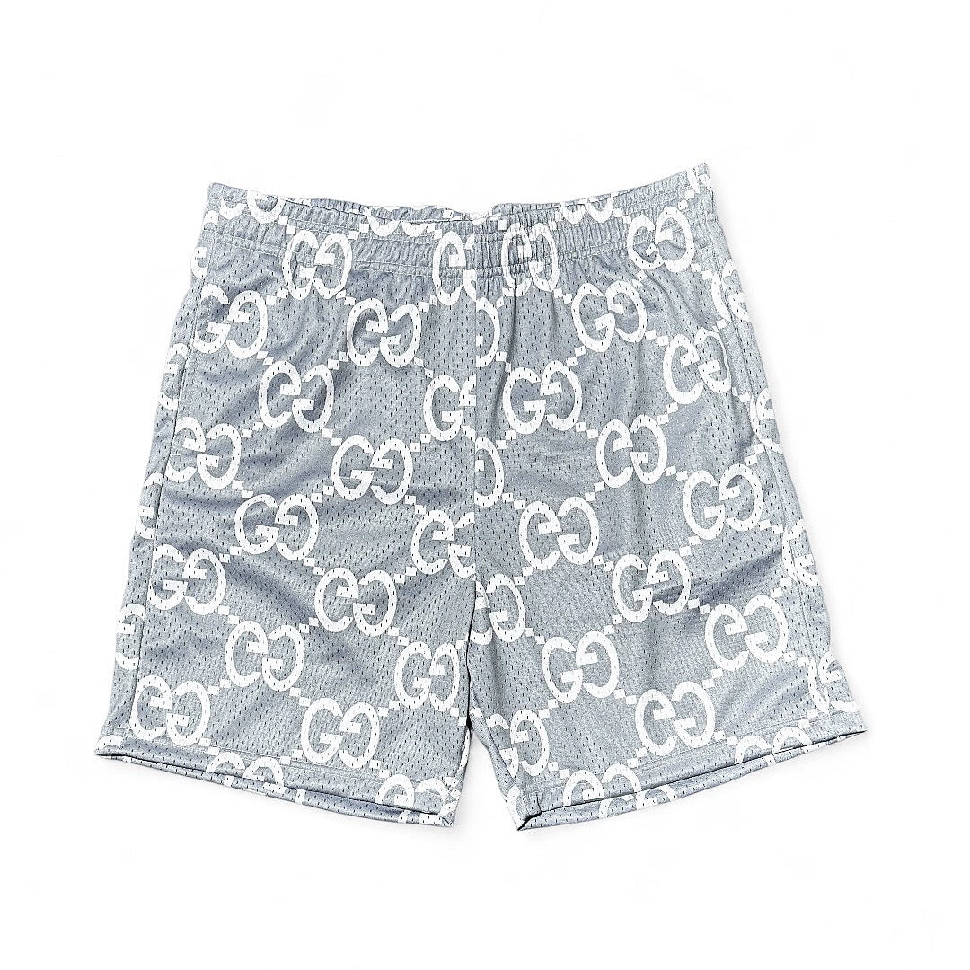 Silver GG Shorts