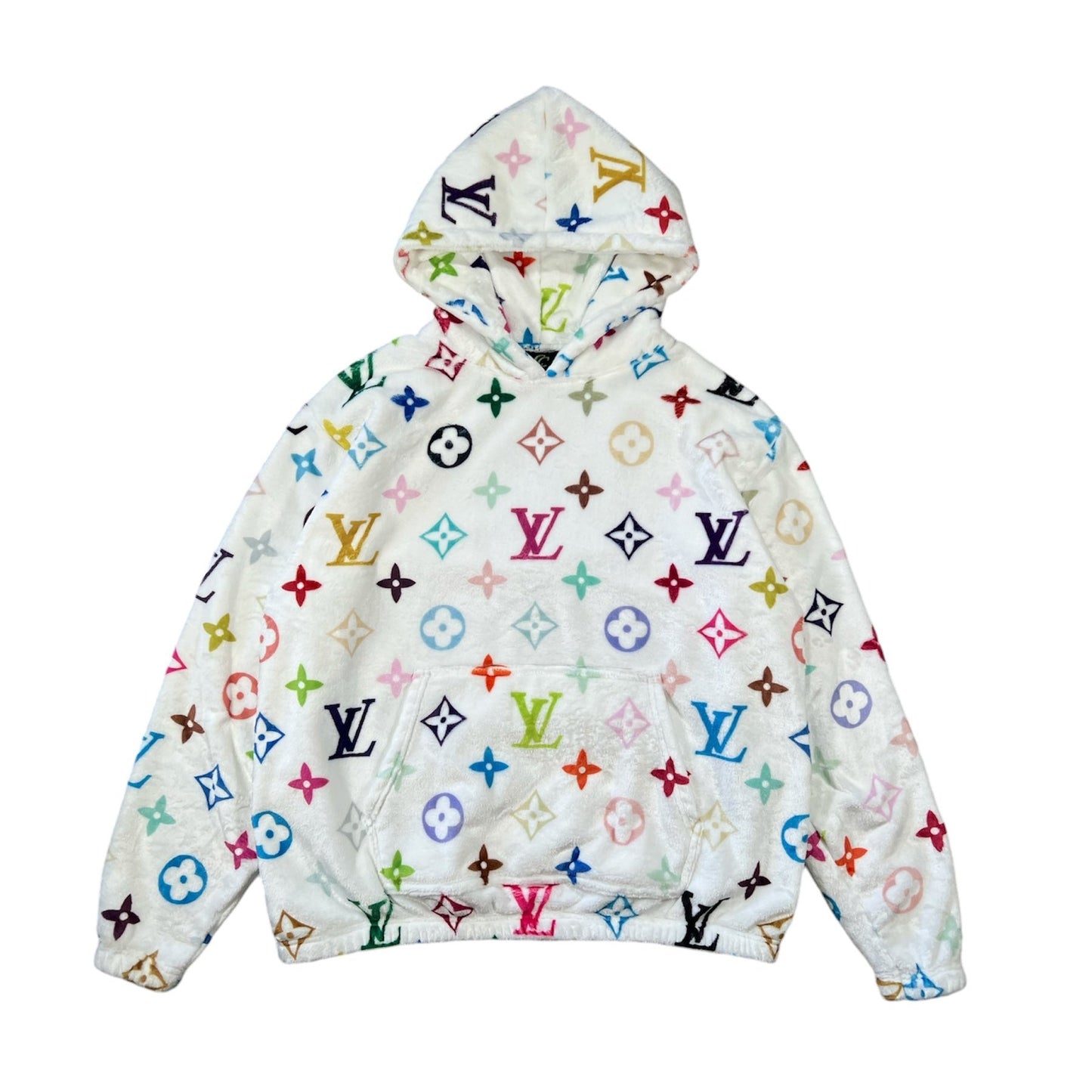 Multi Color LV Hoodie (Size S)