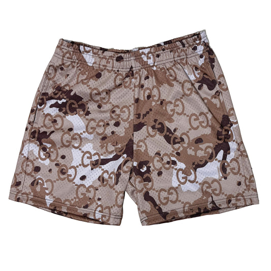 GG Desert Camo Mesh Shorts