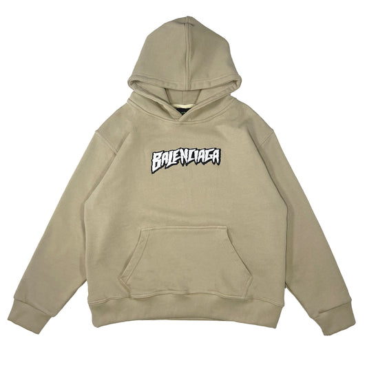 Tan Balenciaga x Fucking Awesome Hoodie (size m)